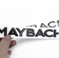 3D ABS Chrome Maybach Letters for Rear Trunk Emblems Badge fit S Class GLS500 S500 S350 W220 W221 W222 S580 S680 W140. 