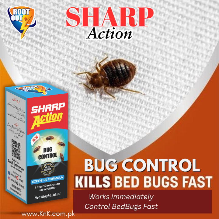 Bed Bug Killer- 30ml- Purr Sukoon Neend- katmal ka khatma - by ROOTOUT