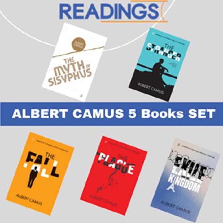 Albert Camus 5 Books Set Includes (the Fall, the Plague, the Stranger, the Myth Of Sisyphus, Exile and the Kingdom) By albert camus