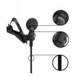 VOXLINK 3.5mm Microphone Universal Portable Mini Mic Hands Free Clip on Microphone Mini Audio Mic For PC Laptop Lound Speaker 3 -in 1 microphone. 