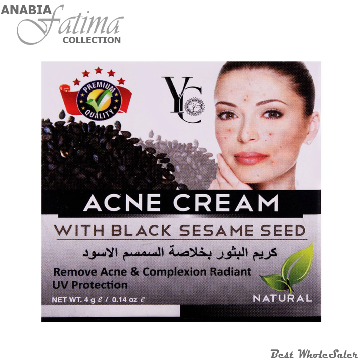 YC Acne Cream, With Black Sesame Seed, 4g