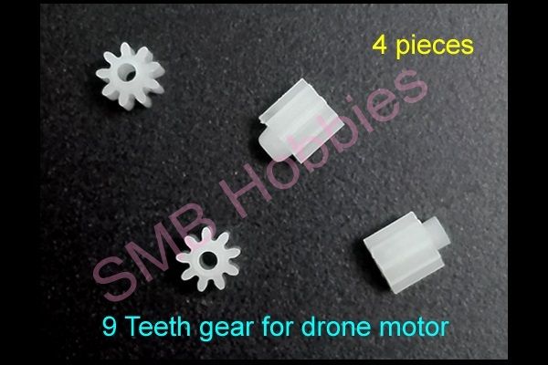 4%20pcs%20Gears%209-Teeth%20for%20Dorne%20Motors%20Quadcopter%20-%20Image%202