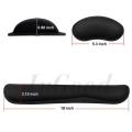 Memory Foam Set Ergonomic Keyboard Wrist Rest Pad & Mouse Wrist Rest Support Cushion For Office, Computer, Laptop, & Mac - Durable & Comfortable & Lightweight For Easy Typing & Pain Relief. 