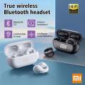 【Ready Stock+FREE Shipping+COD】XiaoMi BT12 Tws Ear Clip Bluetooth Earphone True Wireless Non-In-Ear Noise-Canceling Sports Waterproof Headset. 