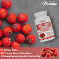 Hawthorn Berry Capsules, 2660 mg berries per serving, Blood Pressure Supplement, Stress Relief, Improved Digestion. 