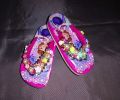 Kids Girl Flip-Flop Slippers ( Flip Flops Flat Shoes for Kids ) Fancy Flat Chapel Slipper ( 1 Pair ). 