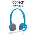 Logitech H150 Stereo Headset with Noise Cancellation Microphone (Sky Blue). 