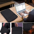 BAGSTREET Laptop Sleeve 13.3" - 14" - 15.6" Inches with Handle Water Resistant Macbook Laptop Case - Black. 