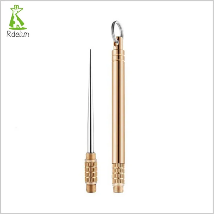 Toothpick With Loop Toothpick Reusable Keychain Loop Design Toothpick | Daraz.pk