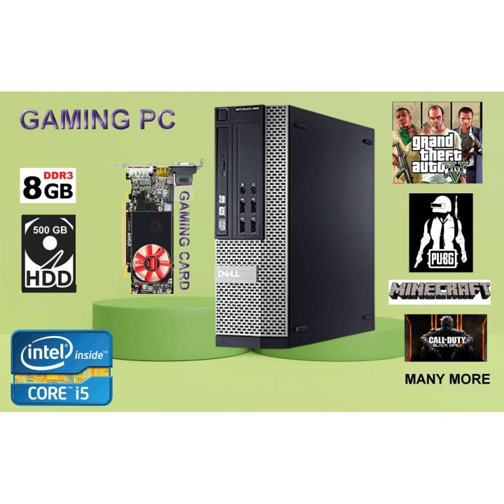 Gaming Pc,Core i5 2nd Generation 2400,8 GB DDR3 Ram,500 GB HDD, Graphics CardRadeon 7470