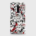 Xiaomi Redmi K20 Pro Cover Panda with happy mood Hard Cover- Design 12 Case. 