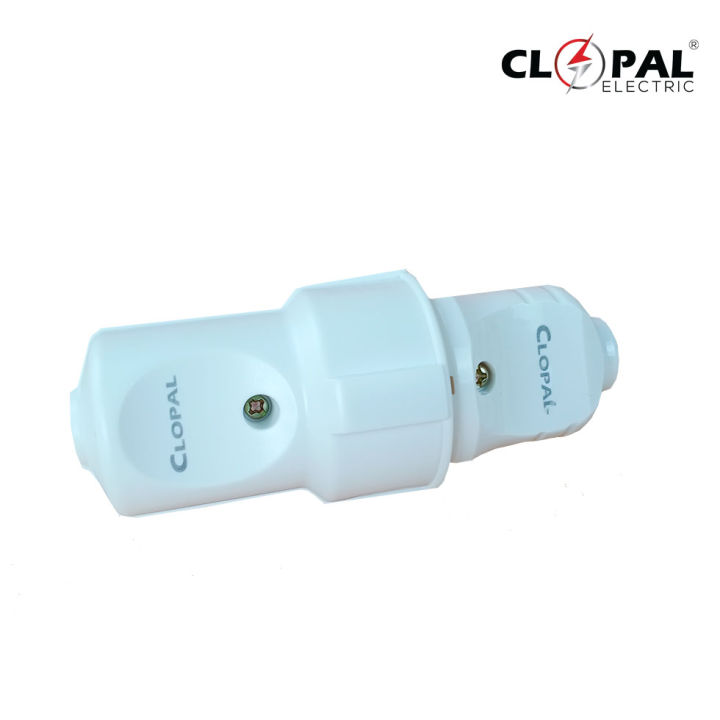 Brand%20Quality%20Male%20&%20Female%20Electrical%20Plug%20Adapter%20White%20French%20Standard%20Socket%20-%20Image%202