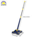 Triangle mop, Triangle mop 360, 4 IN 1 Triangular Mop, Flexible Mop For Cleaning, Triangle Mop 360 Rotatable Extendable Adjustable 120 Cm Cleaning Mop for Tile Floor Wall Cleaning Mop New Deep Cleaning Mop Triangular Mop For Home, Office by KOROPAL. 