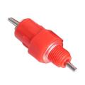 10 Pcs Poultry Water Drinking Nipples Duck Chicken Hen Feeding Screw In Drinker. 