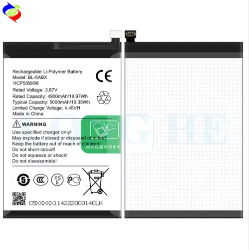 Infinix%20HOT%2050%204G%20X6882%20Battery%20Replacement%20BL-5ABX%20Battery%20High%20Quality%20Battery%20with%205000mAh%20Capacity%20-%20Image%202