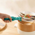 Bowl Spoon Dish Clamp Pot Pan Gripper Clip Hot Dish Plate Bowl Clip Tongs Anti-scald Non-slip Handle Kitchen Gadgets. 