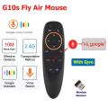 Latest AIR MOUSE G10S WITH VOICE CONTROL - Remote Control for Android and Smart Tv. 