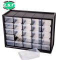 Cabinet 25 Plastic  drawer box Electronics Accessories Parts Storage Cabinets Small Parts Organizer Jewelry Box. 
