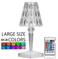 Price Tag - Crystal Lamp Colors Changing Touch Diamond Rose Lamp | Desk Lamp Table Night Light Wireless Touch USB LED Lighting Home | Color Changing Diamond Lamp Colors Changing Rechargeable RGB Rose Lamp With Remote Control TRILLION COCKTAIL LAMP. 