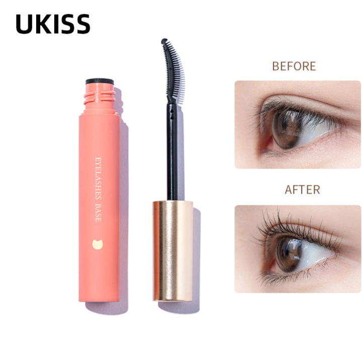 UKISS Mascara Eyelash Primer Eyelashes Base Long-wearing Waterproof Mascara Eye Lashes Brush Beauty Makeup BruberryBe