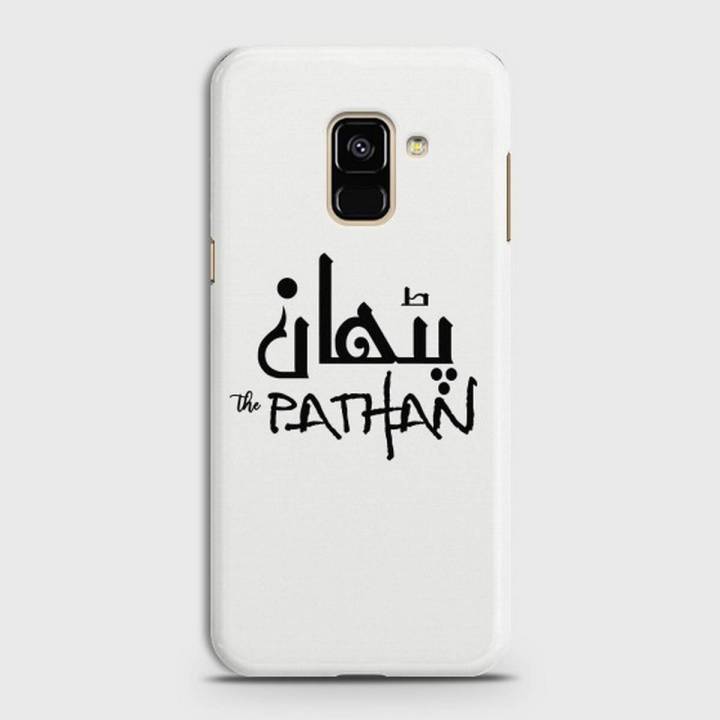 Samsung Galaxy A8 (2018) Cover - SkinLee HQ Hard Case - Caste Name Pathan Customized Cover - SKINLEE-666-1-240-136