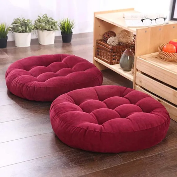 Round Shape Floor Seat   Cushion Japanese Futon Floor Pad for Sitting Chair Cushions Round Thick Tatami Mattress Home Office,(Customized products)