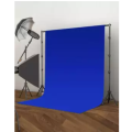 8x8ft Blue Screen Chroma Key Studio Backdrop Video Photo Background Removing Sheet non-woven fabric-Professional for Photo Studio. 