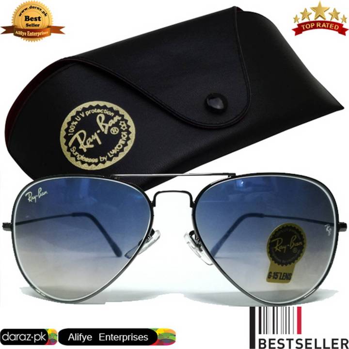 Imported Aviator Brand Double Shade Sunglasses Day Night Diamond Hard for Men Women Grey Frame Blue Grey Lens Daraz.pk