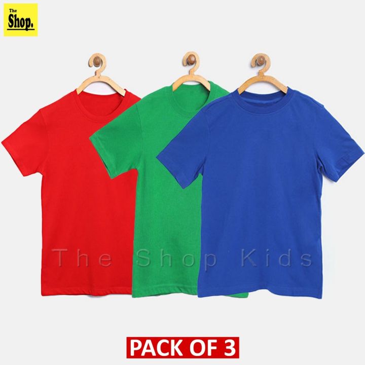 The%20Shop%20-%20Pack%20Of%203%20-%20Multicolor%20Basic%20Round%20Neck%20Plain%20T%20Shirt%20For%20Boys%20&%20Girls%20Kids,%201%20Year%20To%2014%20Years%20-%20PT1-HG3%20-%20Image%203