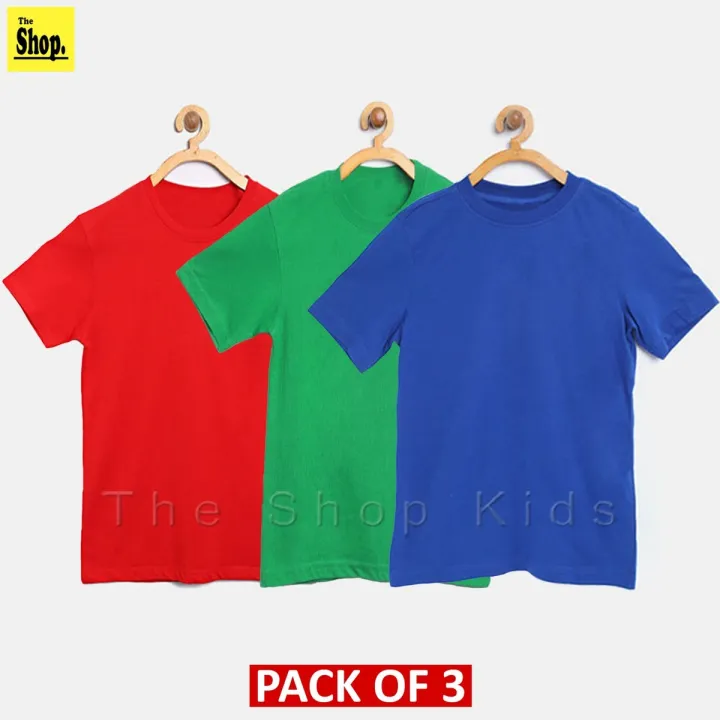 The%20Shop%20-%20Pack%20Of%203%20-%20Multicolor%20Basic%20Round%20Neck%20Plain%20T%20Shirt%20For%20Boys%20&%20Girls%20Kids,%201%20Year%20To%2014%20Years%20-%20PT1-HG3%20-%20Image%203
