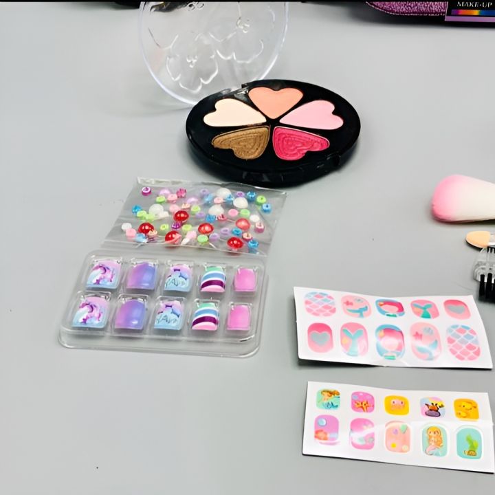 Fairy%20Princess%20Makeup%20Fashion%20Beauty%20Pretend%20Playset%20Toy%20For%20Kids%20Mermaid%202in1%20Realistic%20Beauty%20Makeup%20Jewelry%20Bag%20Very%20High%20Quality%20Glitter%20Skin%20Girls%20Make%20Up%20Set%20Toys%20Professional%20Princess%20Makeup%20Tools%20Kit%20For%20Your%20Princess%20Best%20Birthday%20Gift%20-%20Image%208