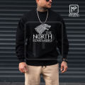 Game Of Thrones (GOT Fans) Printed - Best Winters Sweatshirts for Boys/Girls - Premium Quality Winter Men's/Women's Black/White 3 fleece Sweatshirt - Best for Winter Season- Full Sleeve Round/Crew Neck Soft oversize Sweatshirt S to XL. 