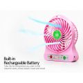 Portable Mini Fan Usb Charging rechargable battery. 