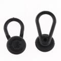 10Pcs Collar/Neck Extenders Wonder Button Shirts Expansion Unisex Black. 