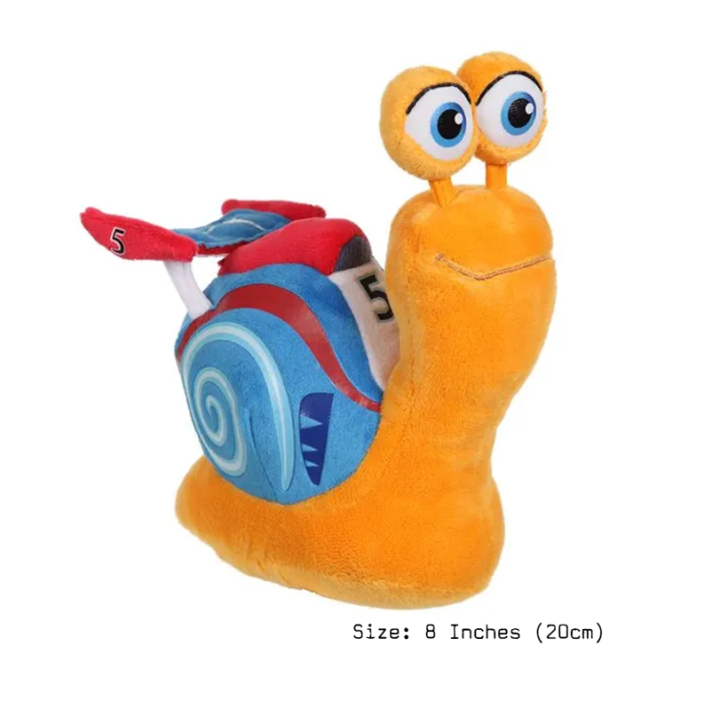 Dream Works - Turbo Snail (20cm) Soft Cuddly Characters Plush Toy
