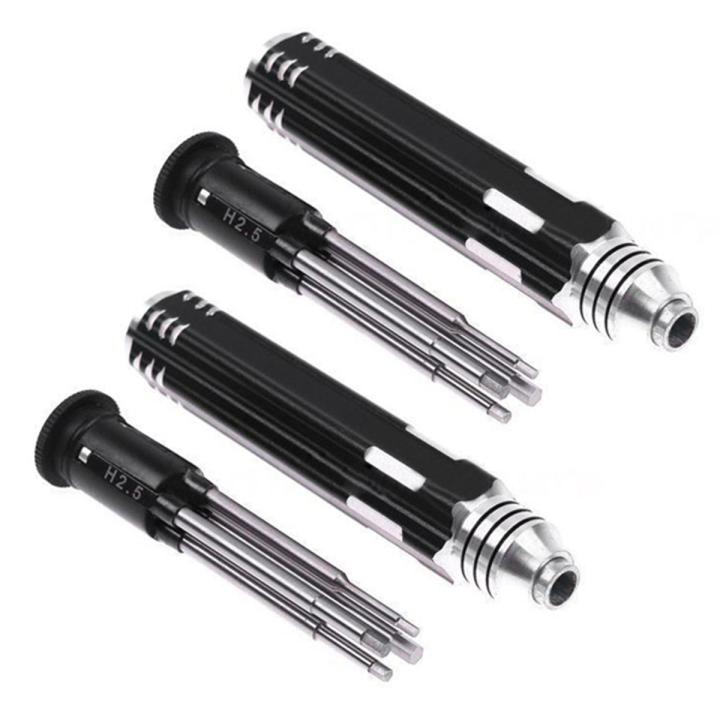 4 in 1 Hexagon Head Hex Screw Driver Tools Set 1.5-3mm