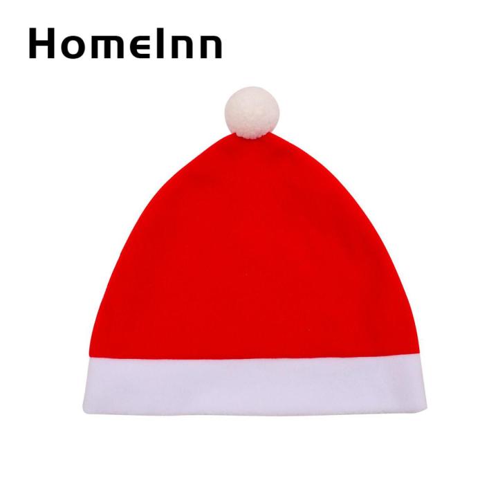 HomeInn Christmas Car Headrest Cover Auto Beautification Triangle Shape Elastic Christmas Car Decoration