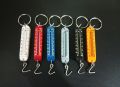 1 Piece - Portable Manual Handheld Mini Weight Scale Key Chain (6 kg - Spring System). 