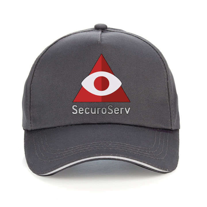【Hengli jewelry story】SecuroServ Baseball nach shop securoserv gta v 5 logo minimalist Unisex Adjustable Adult sport bonnet