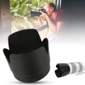 ET 86 Lens Hood Replacement Sun Shade - Plastic Lens Hood Camera Lens Hood Replacement Accessory for Backlight Photography - for EF 70-200mm f2.8 IS Cameras - for Canon EF 70-200mm f/2.8L IS USM Lens. 