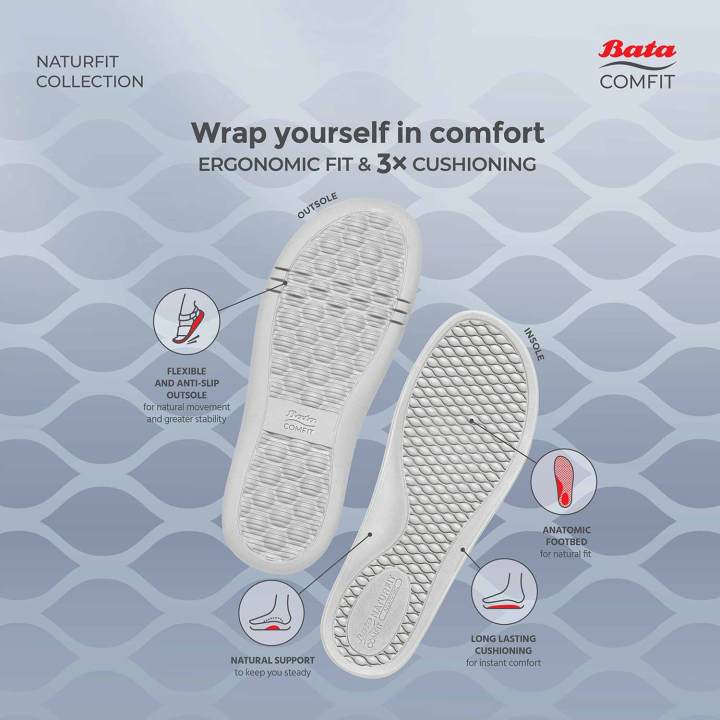 Comfit%20By%20Bata%20Black%20Sandals%20For%20Men%20-%20Image%202