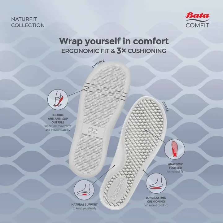 Comfit%20By%20Bata%20Black%20Sandals%20For%20Men%20-%20Image%202