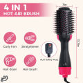 One Step 3 in 1 Hair Dryer & Styler | Hair Dryer Brush | Hot Air Brush | Hair Volumizer | Blow Dryer Brush | Hair Straightener & Curler | Electric Hair Brush | Styling Tool for Women | Multifunctional Blow Dryer Styler Comb. 