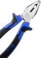 Combination Pliers 8 Inch, Multifunction Pliers with Wire Cutting, Crimping, Twisting, Pulling & Nails Removing, Carbon Steel Black Polished Finish. 