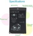 LCD writing pad / LCD writing tablet electronic slate. kids learning toy erasable writing toy best gift. 