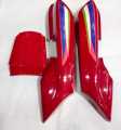 SEAT GOLA/SEAT COWL SET PRIDOR 2019 RED (VENDOR). 