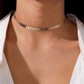 Best Qualtiy Golden Leaf Chain Fish bone chain Design For Girls And Womens. 