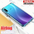 lthmy for Huawei Y6P 2020 MED-LX9 LX9N Soft Gel Jelly Case Transparent Full Protective Anti-Scratch Resistant Back Cover Skin. 