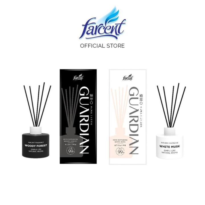 Farcent GUARDIAN Deodorizer Reed Diffuser Woody Florest White Musk 100ml