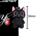 JASTER Cute Cartoon USB Stick 128GB Animal Penguin USB Flash Drive 64GB Cat Owl Pen Drive 32GB Lion 2.0 Memory Stick 16GB 8GB. 